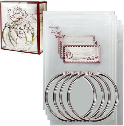 Embroidery Threads Cross Stitch Floss Bag Organizer 5.12 x 3.6 inch by lovielf