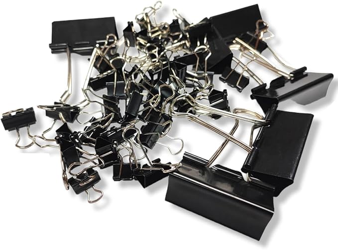 110 PCS Binder Clips, Binder Clips Paper Clamps - Image 5