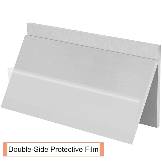 2Pack 6061 T651 Aluminum Sheet Metal 4 x 8 x 1/4 Inch Plain Thin Aluminum Plate - Image 3