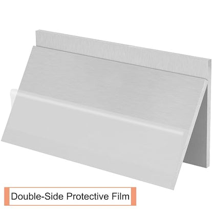 2Pack 6061 T651 Aluminum Sheet Metal 4 x 8 x 1/4 Inch Plain Thin Aluminum Plate - Image 3