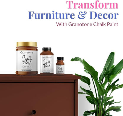 GRANOTONE Chalk Paint for Furniture | Matt-Finish Water-Based Acrylic Paint for - Image 3