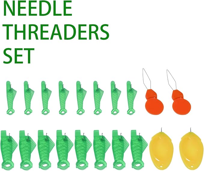 Fish Mouth Needle Threader for Sewing Machine, Quick Sewing Needle Threader Tool - Image 6