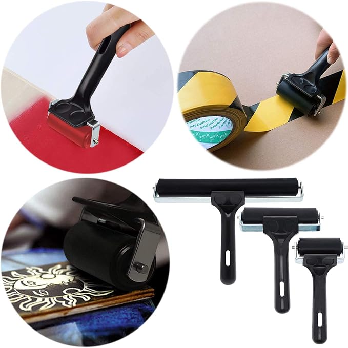 3 Pack Printmaking Brayers - Image 6