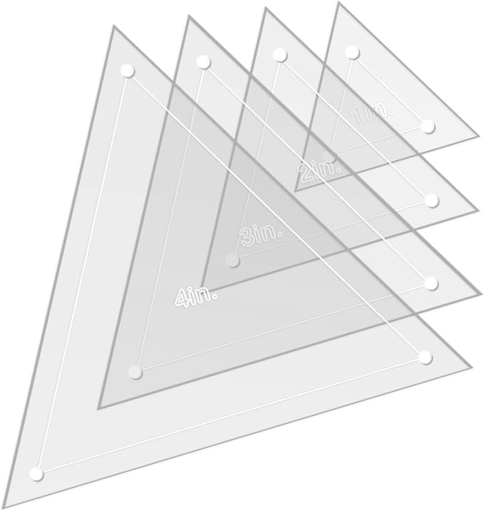 Quilting Acrylic Template Set | Precision Tools - Image 2