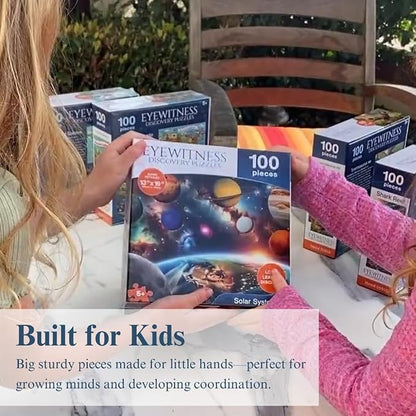 Eyewitness Discovery Puzzle Endangered Species, 100 Piece Jigsaw - Image 7