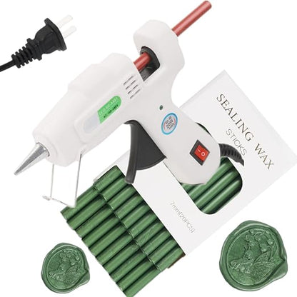 20Pcs Wax Seal Sticks Set with Glue Gun, Gift Wrapping by ONWINPOR