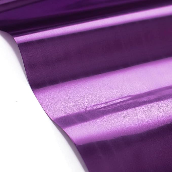 Anderson's Lavender Shiny Metallic PVC Roll: 47" x 100' Flame-Resistant Event - Image 2
