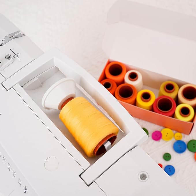 10 Pcs Sewing Thread, All Purpose Sewing Thread, 10 Spools Assorted Colors Each - Image 2