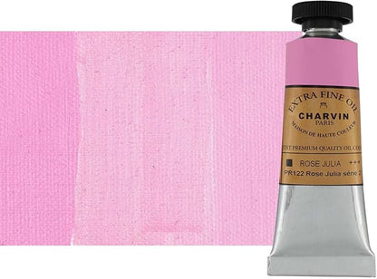 Charvin Extra Fine Oil Paint, Julia Pink 20 ml by Unknown