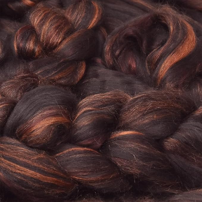 Merino Silk Luxe Tonal Designer Blend. Superfine Merino, Mulberry Silk - Image 5