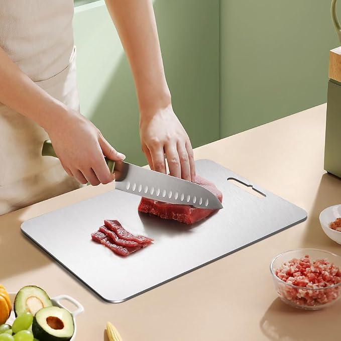 100% Pure Titanium Cutting Board - Image 3