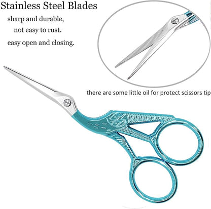 BIHRTC 4.5Inch Small Craft Scissor Stainless Steel Sharp Tip Scissors - Image 3
