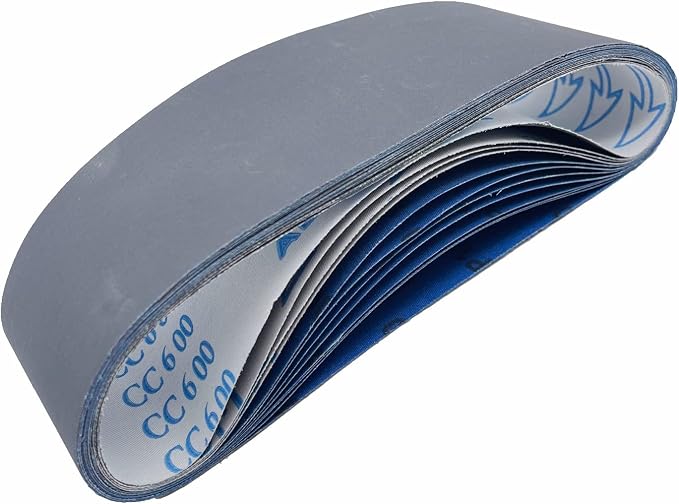 Sanding Belts 3 x 21 Inch Silicon Carbide Sander Paper - Image 5