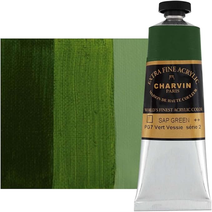 Charvin Extra Fine Professional Acrylic Paint - Image 2