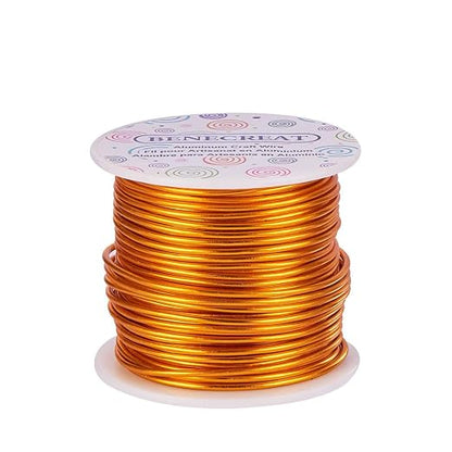 BENECREAT 12 17 18 Guage Aluminum Wire Anodized Jewelry Craft Making Beading by BENECREAT