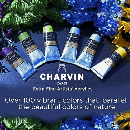 Charvin Extra Fine Professional Acrylic Paint - Image 7