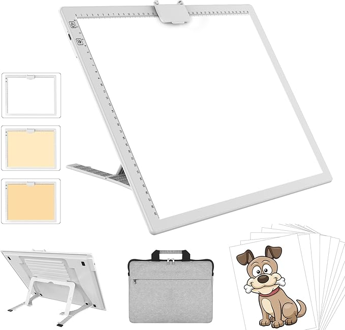 Wireless Rechargeable A3 Light Pad by YINGWOND