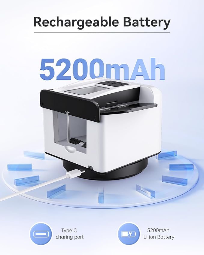 Automatic Card Shuffler and Dealer 2-in-1, 2 Deck 360° Rotating Dealing Machine - Image 5