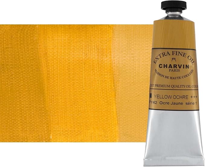 Charvin Extra Fine Oil Paint, Rich Texture, Poppy Oil-Based, Light-Fast by Unknown