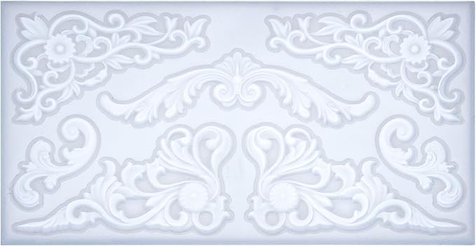 Art Molds for Polyclay Air Dry Clay Plaster Epoxy Resin Fondant Cake Decor - Image 3