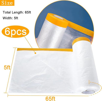 6 Pack Protective Masking Film - Image 2