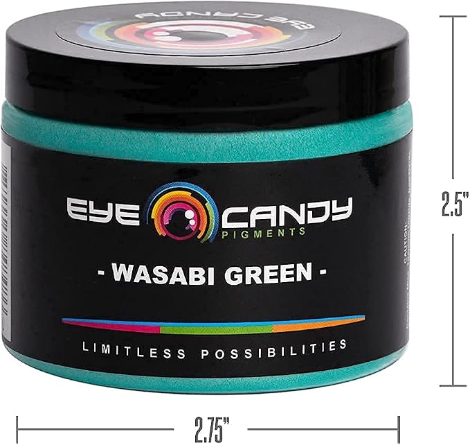 Eye Candy Pigments Premium Green Mica Powder - Image 8