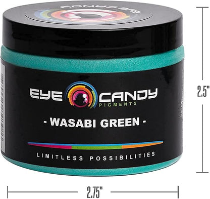 Eye Candy Pigments Premium Green Mica Powder - Image 8