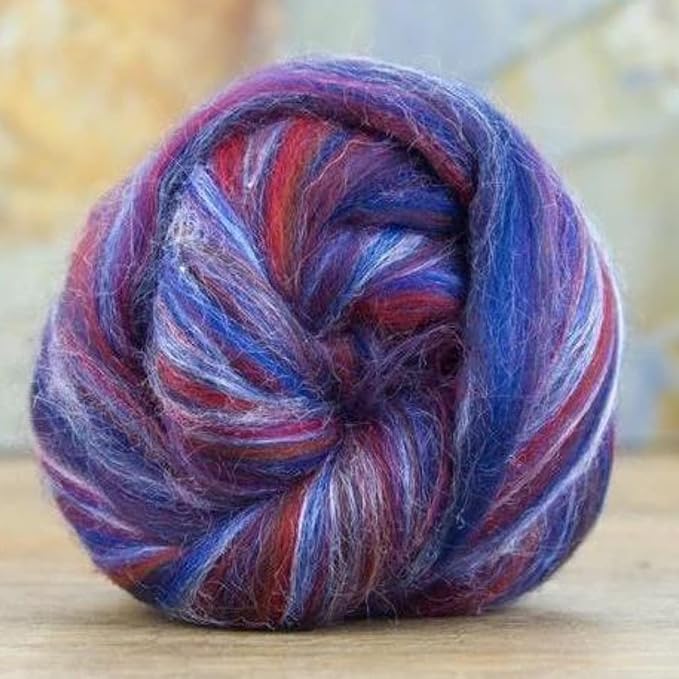 Revolution Fibers – Constellation Range Roving | Multicolored Tonal Blend of - Image 2