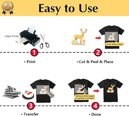 TransOurDream Glitter 3.0 Heat Transfer Paper - Image 4