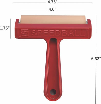 Speedball Art Products Company 004117 004117 Soft Rubber Brayer - Image 3