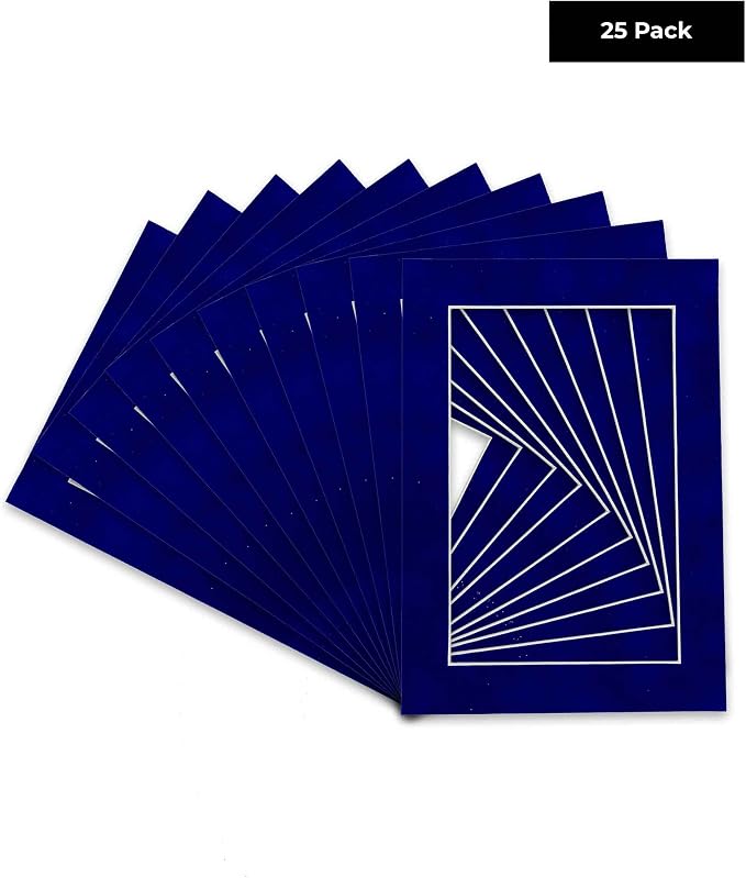 Pack of 25 Acid Free 11x14 Mats Bevel Cut - Image 2