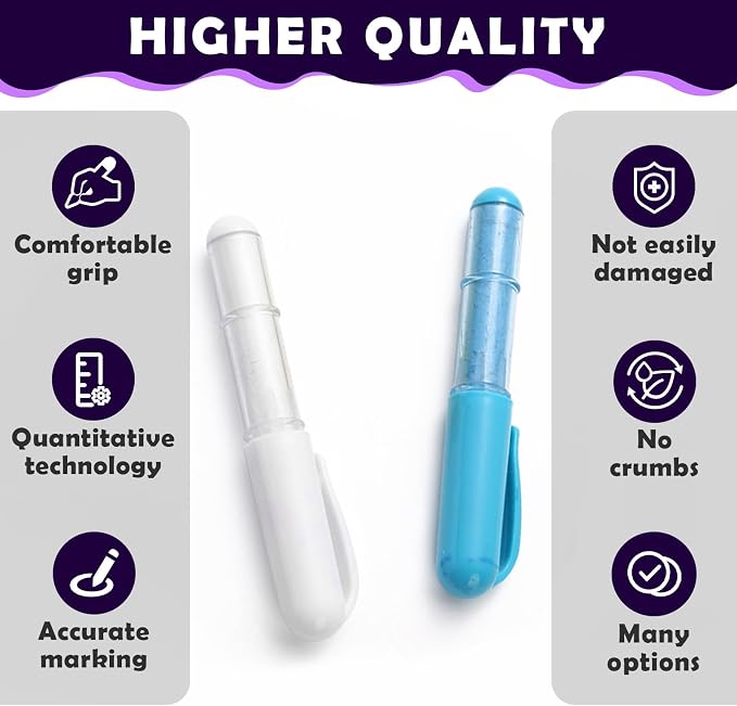2PCS Sewing Chalk for Fabric, Wipeable and Washable Fabric Chalk for Sewing - Image 5