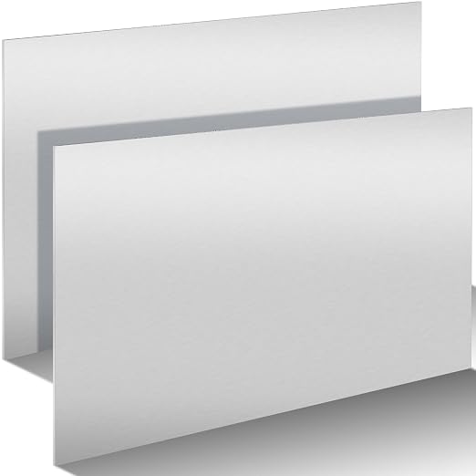 2 Pack 5052 Aluminum Sheet Metal 12" x 24" Aluminum Plate 1/8 Inch Thickness by Unknown