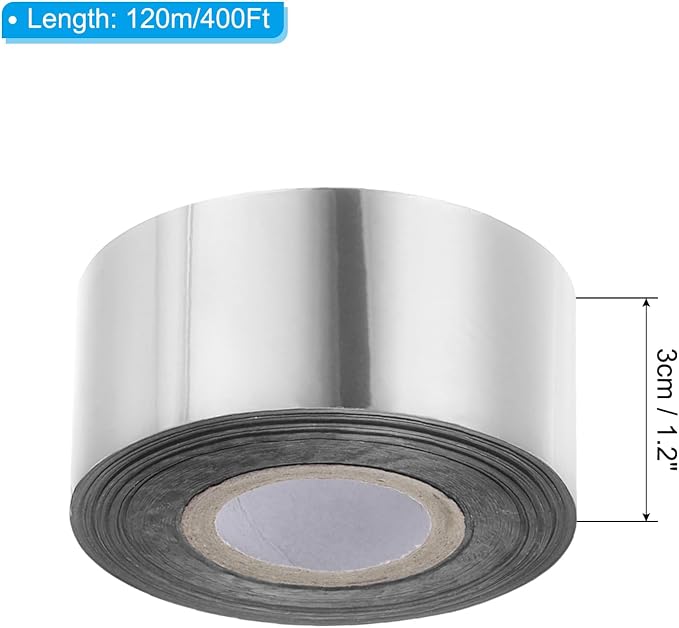PATIKIL 1.2"x400Ft Hot Stamping Foil Paper, Heat Transfer Hot Stamping Paper - Image 2