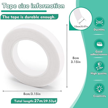 Floral Tape, 1/2inch Flower Tape, Wedding Bouquet - Image 2
