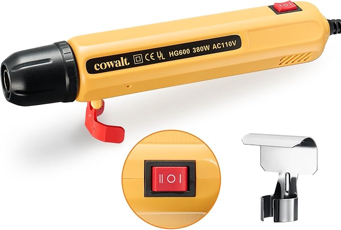 Mini Heat Gun 380W – Dual Temp Hot Air Tool by %E2%80%8D%E2%80%8F%E2%80%89%E2%80%85%E2%80%AB