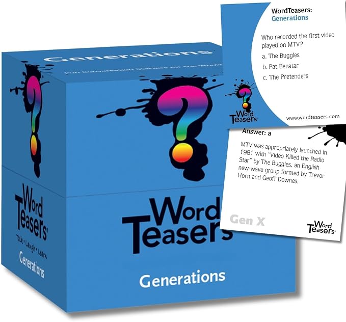 ? WORD TEASERS Generations by WORDTEASERS