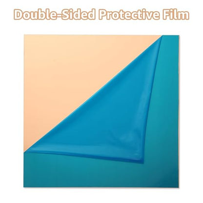 2PCS Pure Copper Sheet 12”x 12”x 0.02”, 24 Gauge Thickness, 99.9% Cu Metal - Image 4