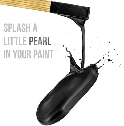 U.S. Art Supply Jewelescent Mica Pearl Pigment Powder, Midnight Black 3.5 oz - Image 4