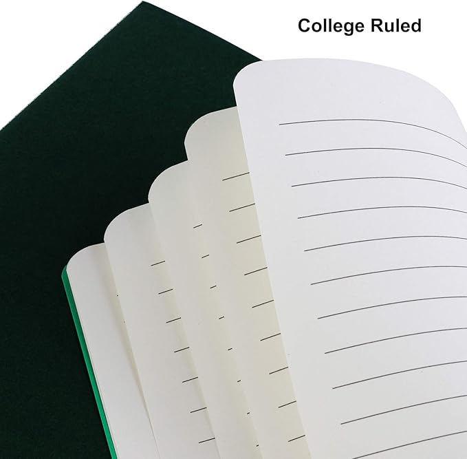 Large Colorful Notebook Journals Bulk, College Ruled, Lined Paper, 8.5x11 inch - Image 3