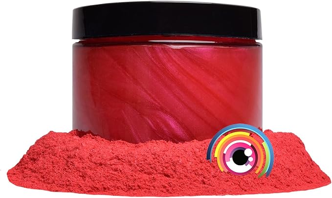 Eye Candy Pigments Premium Red Mica Powder - Image 5