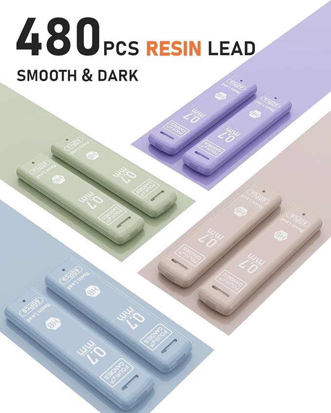 Four Candies Cute Mechanical Pencil Set - Image 3