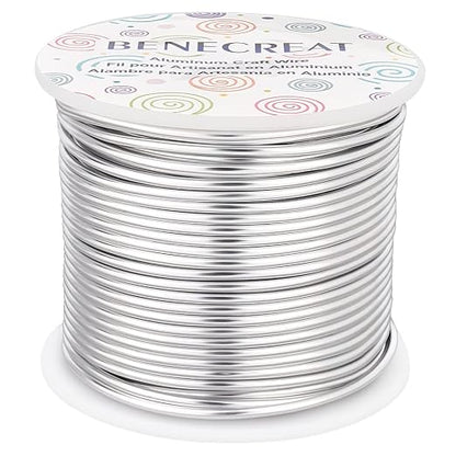 BENECREAT 12 17 18 Guage Aluminum Wire Anodized Jewelry Craft Making Beading by BENECREAT