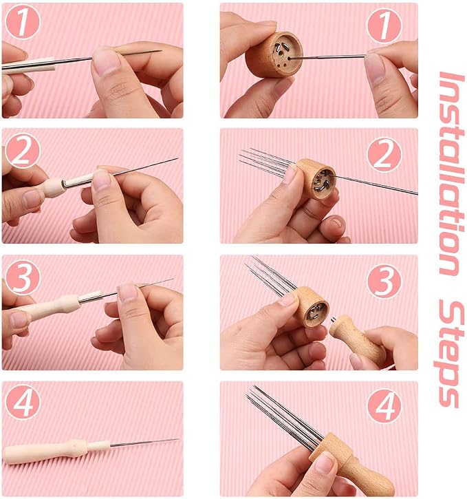 IMZAY Needle Felting Tools, Needle Felting Supplies, Needle Felting Kit - Image 4