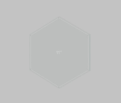 Hexagon Quilting Template Set - Image 4