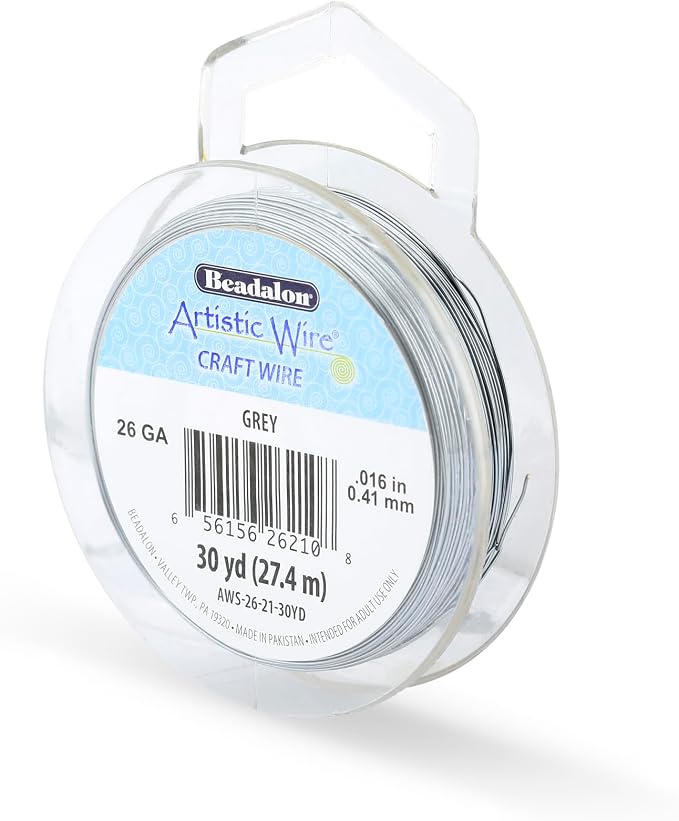 Artistic Wire, 26 Gauge Tarnish Resistant Colored Copper Craft Wire, 30 yd by Unknown