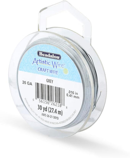 Artistic Wire, 26 Gauge Tarnish Resistant Colored Copper Craft Wire, 30 yd by Unknown