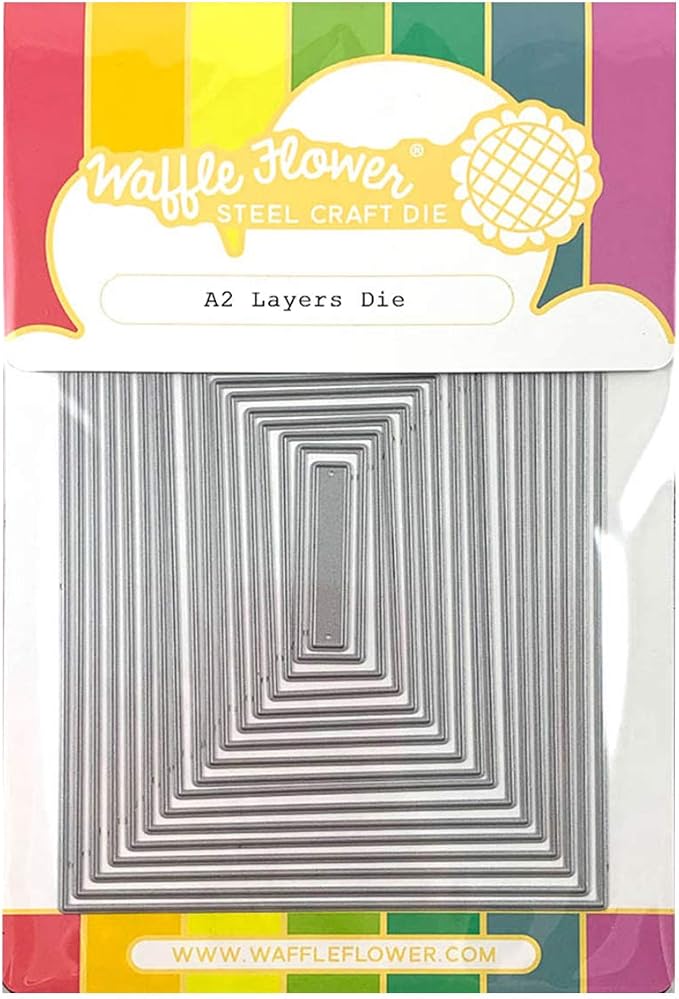 Waffle Flower A2 Layers Die by WaffleFlower