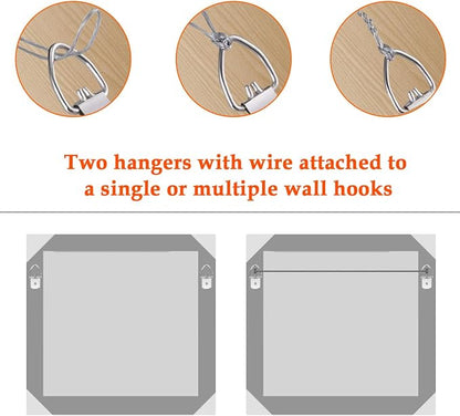 SDTC Tech Picture Wire Hanging Kit Supports Up to 40lbs - Image 3
