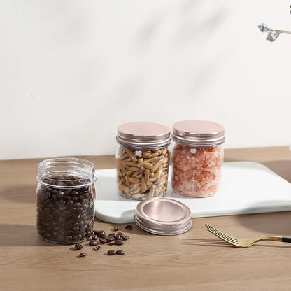 novelinks 8 oz Clear Plastic Jars - Image 6